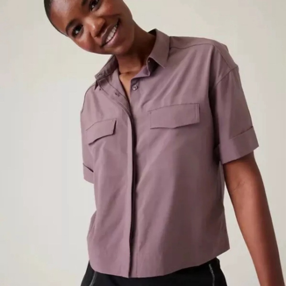 Athleta hike packable top XXS